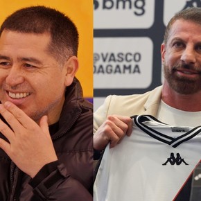 Son ídolos y se enfrentarán como presidentes: el condimento que tendrá la semi entre Boca y Vasco da Gama