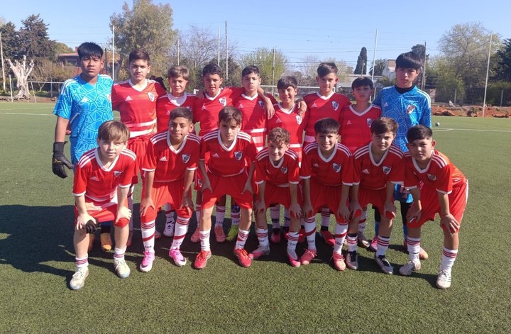 La 2014 de River, campeona de Liga Metro