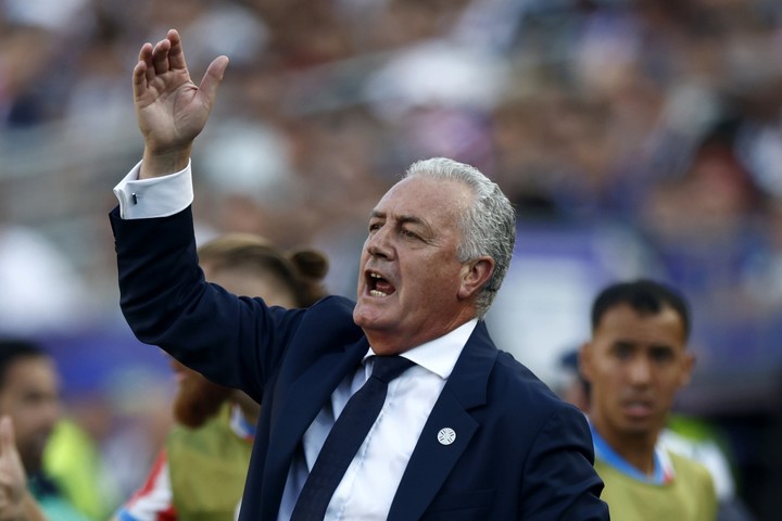 Alfaro va por más con Paraguay. EFE/EPA/WILL OLIVER
