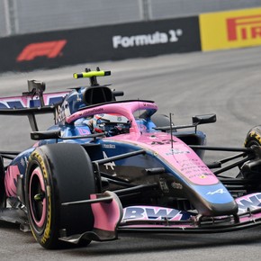 Colapinto le pegó a la pared y largará 15° el GP de Singapur 